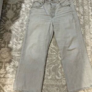 Citizens Of Humanity Gray Ankle Jeans